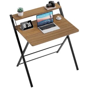GreenForest Folding Desk No Assembly Required Large Size