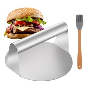 Stainless Steel Burger Press