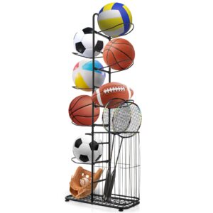 COSTWAY 7-Tier Ball Storage Rack