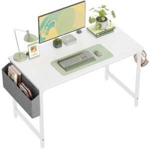 CubiCubi Study Computer Desk 120cm Home Office Writing Small Desk