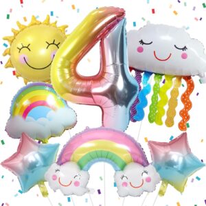 4th Birthday Decorations Girl