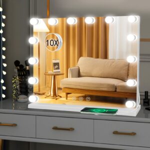 Guanglai Hollywood Vanity Mirror with 14 LED Dimmable Bulbs