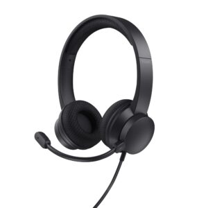 Trust Ayda On-Ear USB PC Headset with ENC Noise Cancelling Microphone
