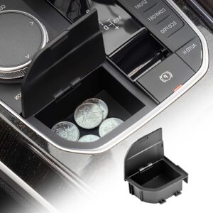 KUNGKIC RHD for BMW 1 3 4 Series X3 X4 X5 X6 X7 F40 F44 G20 G26 G01 G02 G21 G80 G07 I4 I3 ABS Car Gear Shift Storage Box Interior Accessories Modification Customized Vehicle Desig