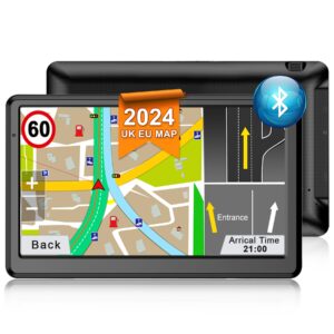 Jimwey Bluetooth UK Sat Nav for Car