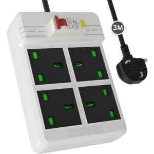 SAFEMORE RCD Extension Lead GFCI Surge Protected Extension Lead