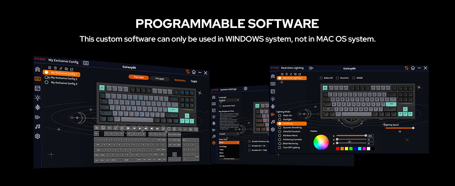 FEKER Galaxy80 gaming keyboard