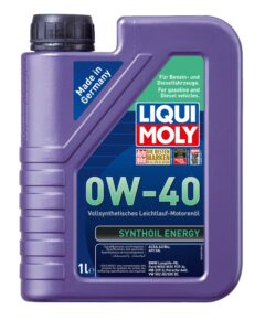 WOL Liqui-Moly SAE 0W40 Fully Synthetic API SN Synthoil Energy Engine Oil 9515 ACEA A3/B4 Car Oil (1L)