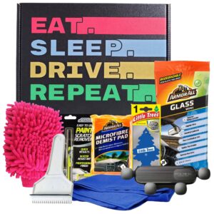 llanochslif I Love My Car Bundle of First Car Accessories & Car Kits for First Time Drivers - Car Kit for Drivers & Car Lovers - Car Cleaning Kit with Car Accessories for Men - Car Enthusiast Ki