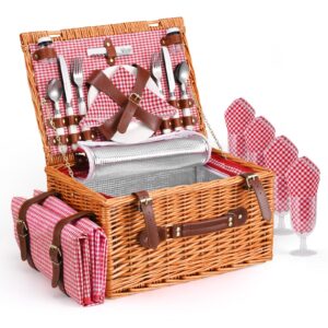 Picnic Basket for 4 Persons