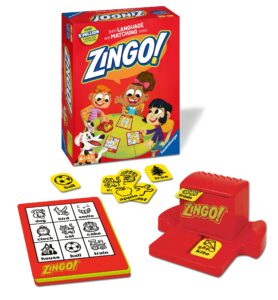 Ravensburger Zingo Bingo Game - Learning and Educational Toys for Kids Age 4 Years Up - 2 to 4 Players - Gifts for Boys and Girls