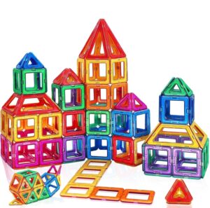 Magnetic Building Blocks Magnetic Tiles 36PCS Educational Magnet Toys for Kids STEM Learning Educational Construction Game Set Toys Gifts for 3 4 5 6 Years Old Boys Girls Toddles Christmas Birthday