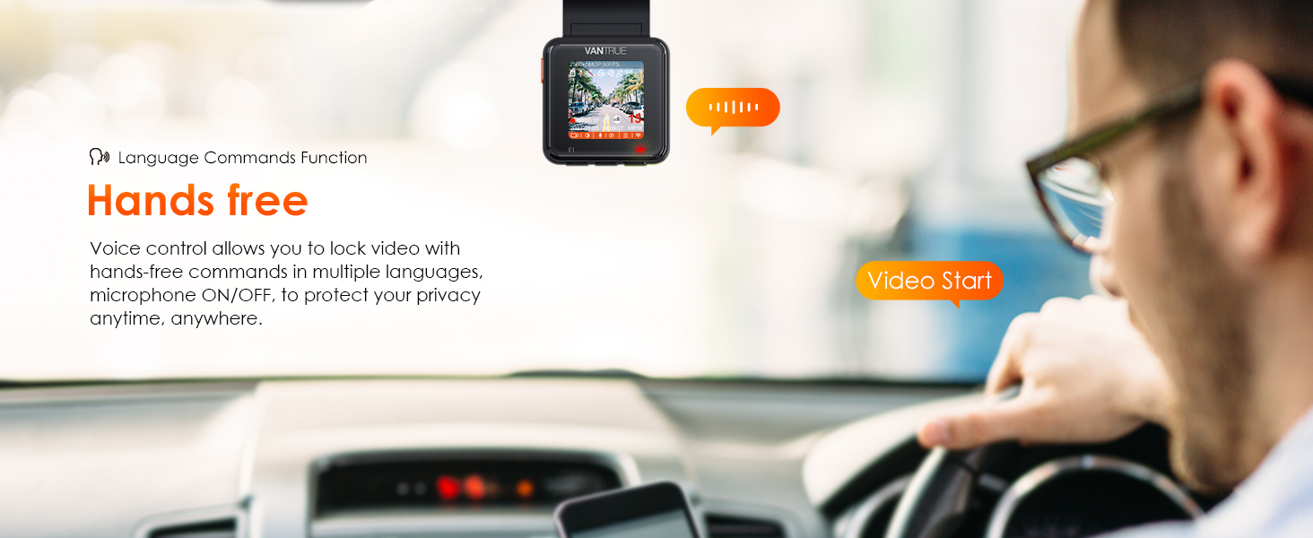 dash cam voice control