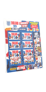 England 2024 Tournament Edition Official Sticker Collection - Multipack