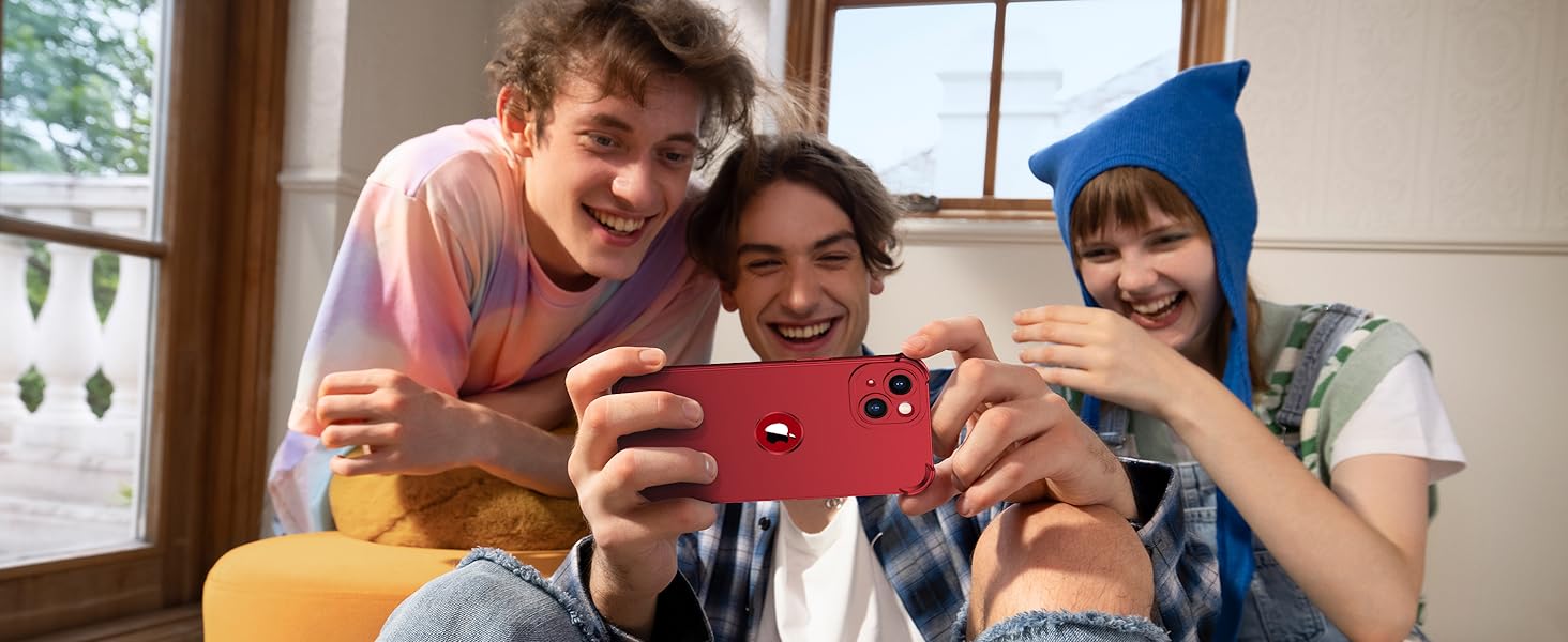 iPhone 13 Case with built-in cameras protection