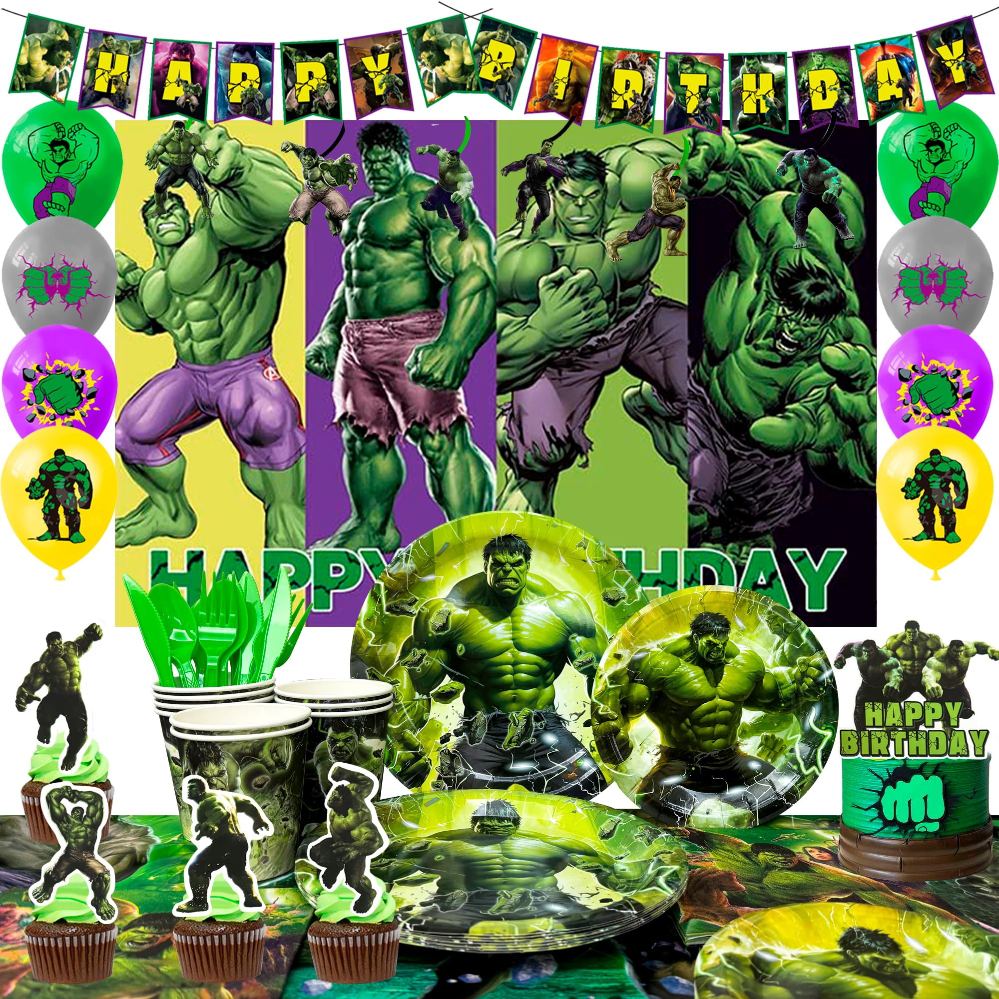 Hulk Party Supplies