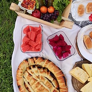 glass meal prep container