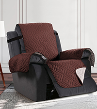 SOFA SLIP COVER BROWN