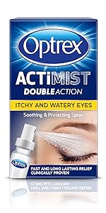 Optrex ActiMist Double Action Spray for Itchy and Watery Eyes