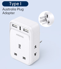 uk to australia plug adapter