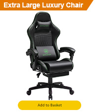 gaming chair with footrest