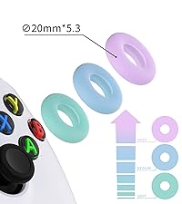 Silicone Aim Assist Target Motion Control Precision Rings for PS