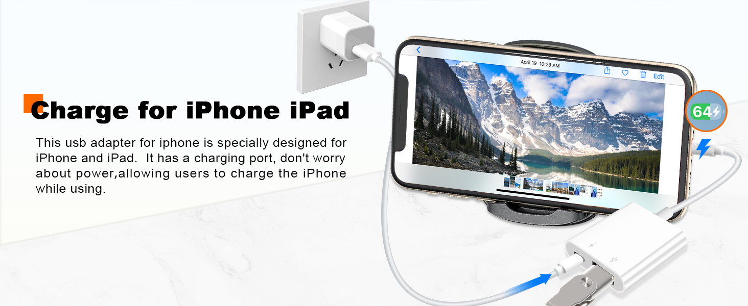 With charging port function