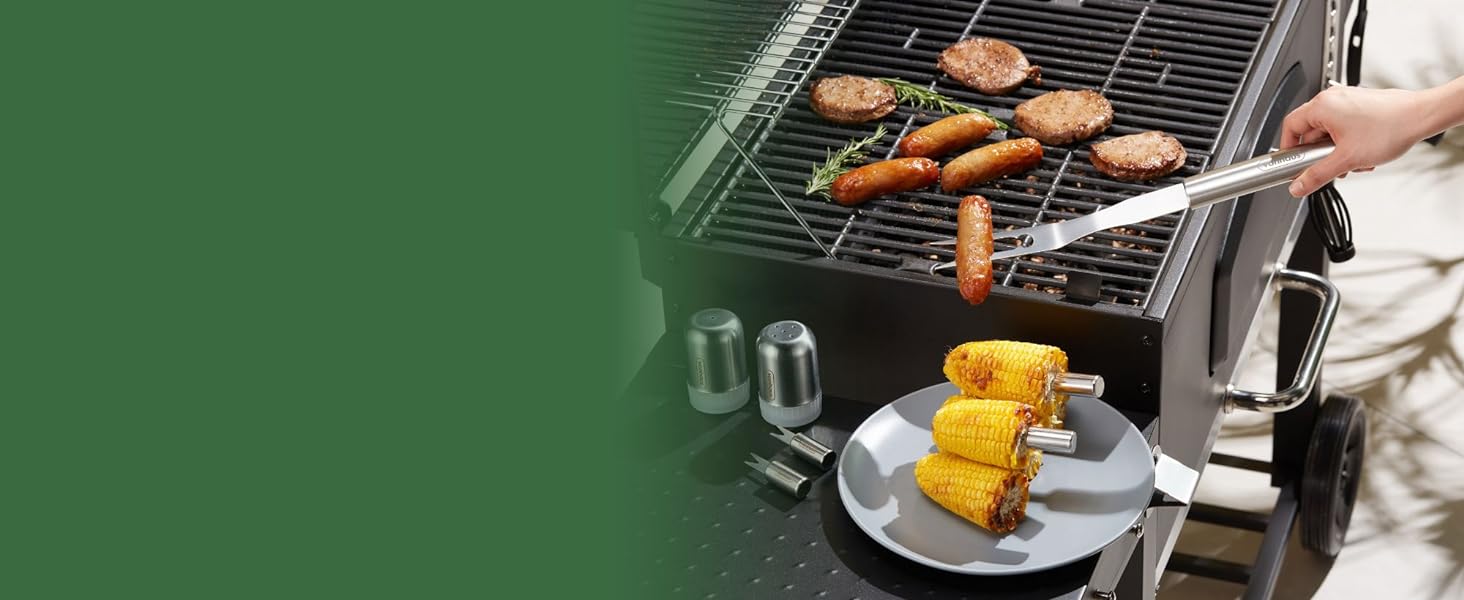 barbeque accessories kit for garden grilling