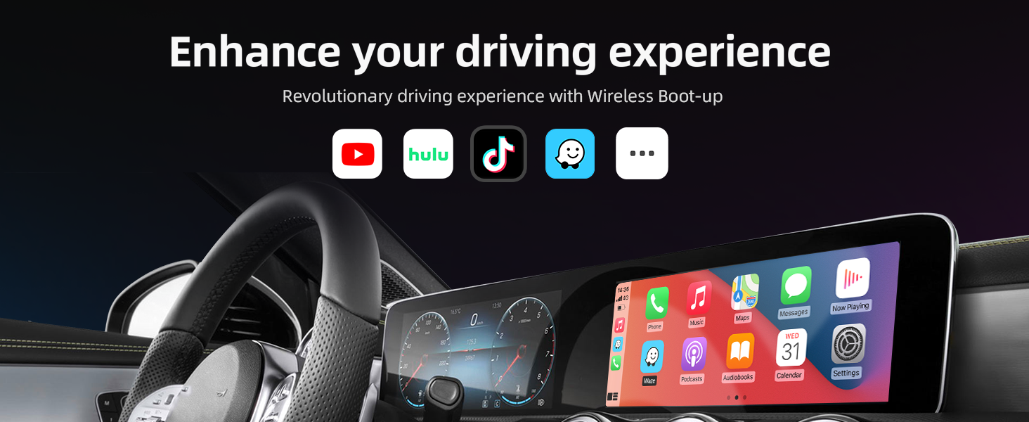 carplay android auto adapter with Mirroring