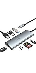 usb c hub multiport adapter