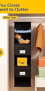 Hanging Drawers Wardrobe Organiser