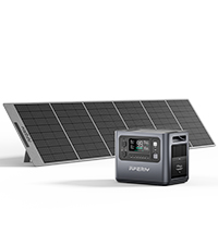 portable power station with solar panel 400w
