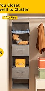 Hanging Closet Organiser
