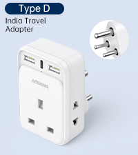 uk to india plug adapter