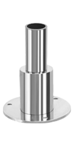 Straight Thru Hull Exhaust Skin 24cm