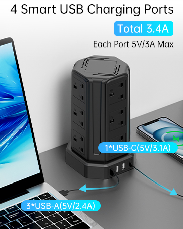European to UK Plug Adaptor