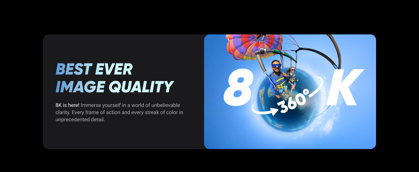 Insta360 X4 Action Camera 8K 360º Video