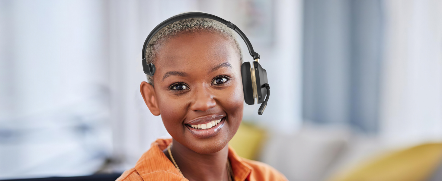 call center headset with microphone noise cancelling