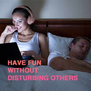 KVIDIO Wireless Headphones Over Ear