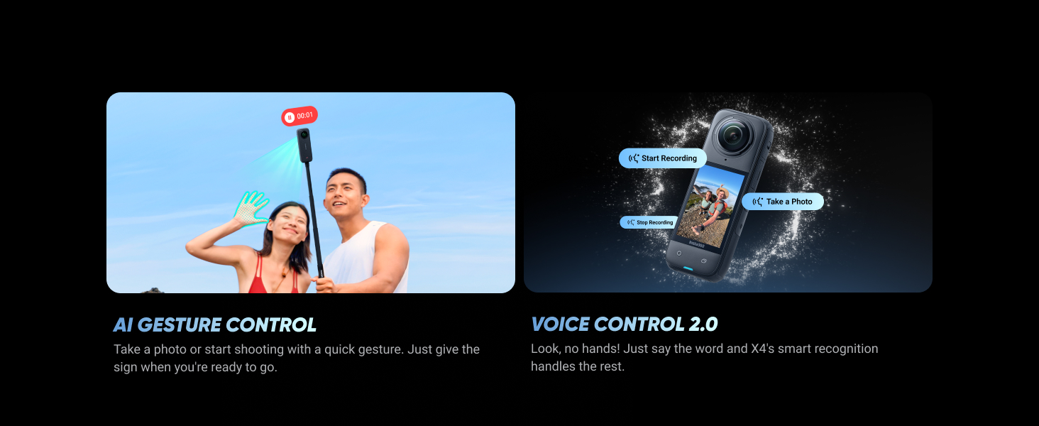 Easy Control, Gesture Control Voice Control