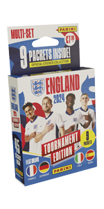 England 2024 Tournament Edition Official Sticker Collection - Multiset