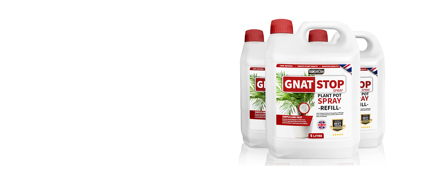 5L Gnats Stop Spray, Fungus Gnat Killer,