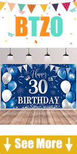 30th Birthday Banner