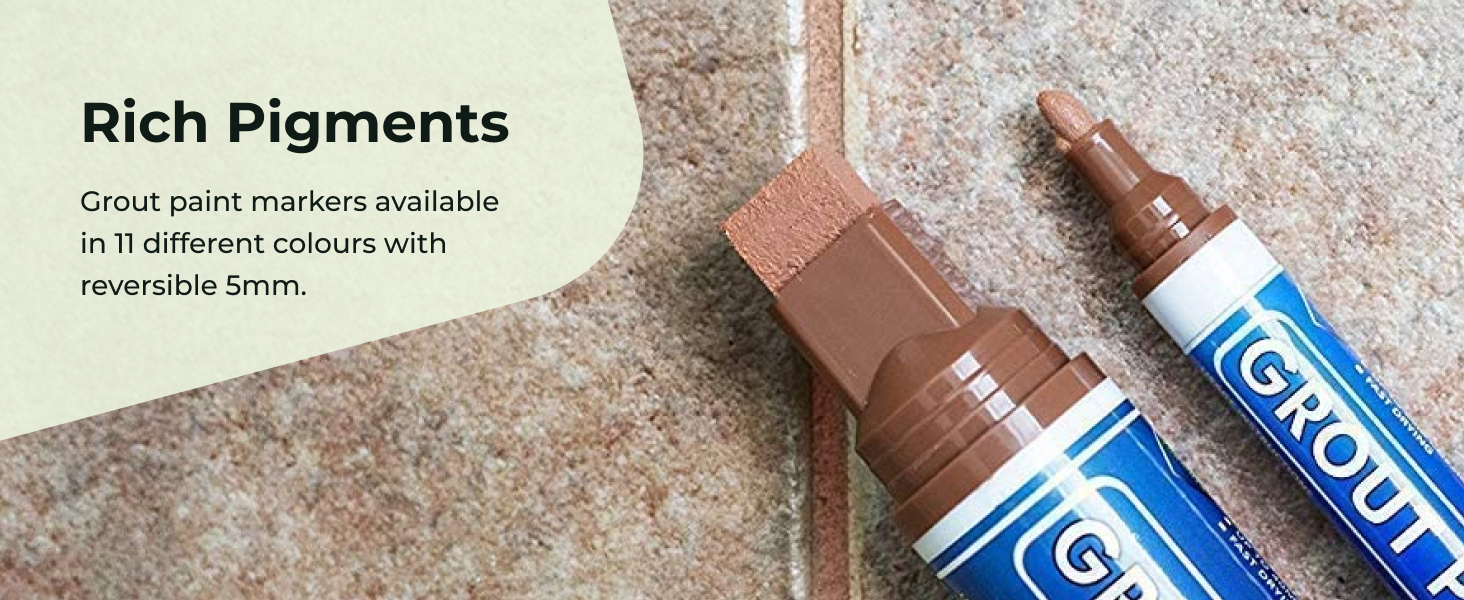 Grout Pen White Tile Paint Marker Waterproof Grout Paint Tile Grout Colorant Sealer Pen White Narrow