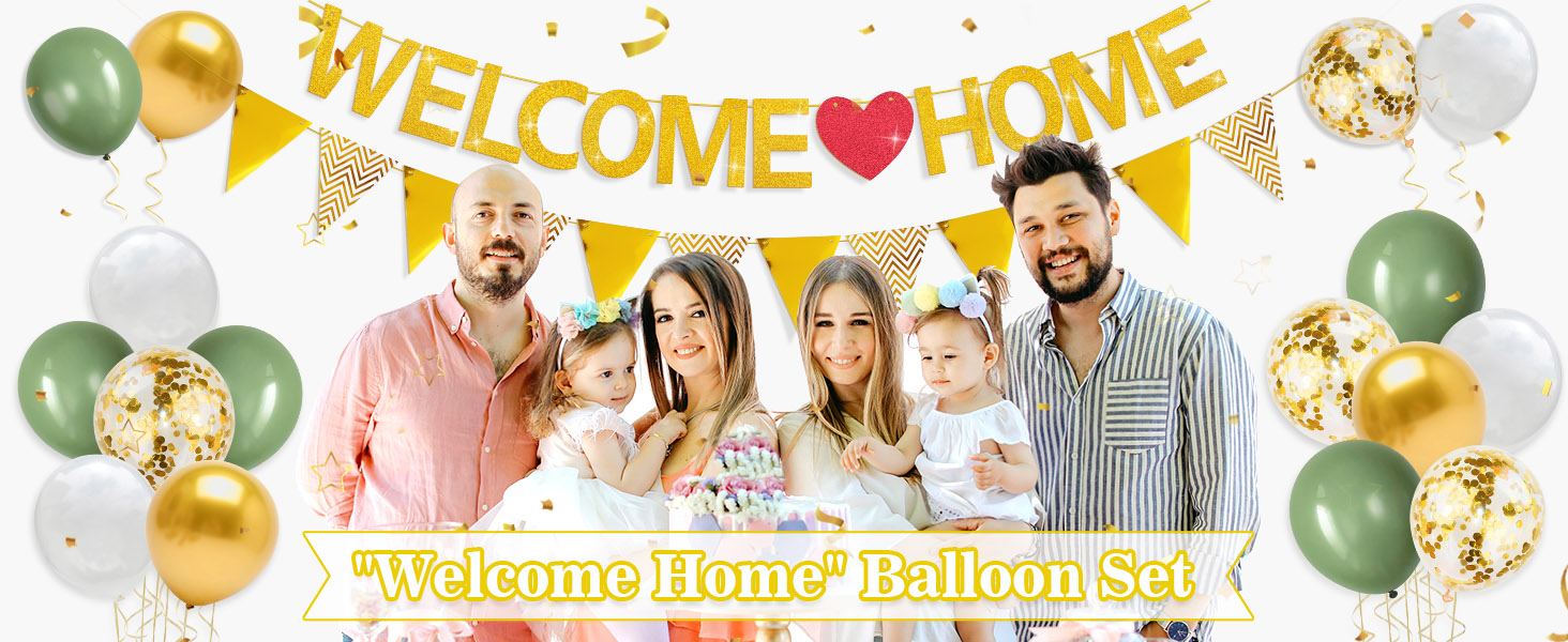 Welcome Home Decoration Banner