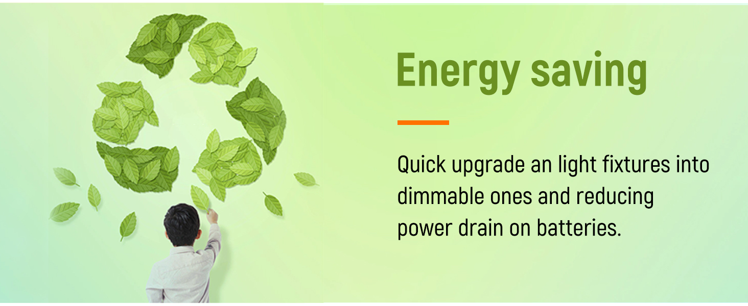 DC 12V LED Dimmer Switch PWM Rotary for Campervan Boat Van Caravan Truck