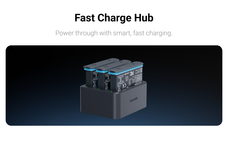 Insta360 X4 Fast Charge Hub