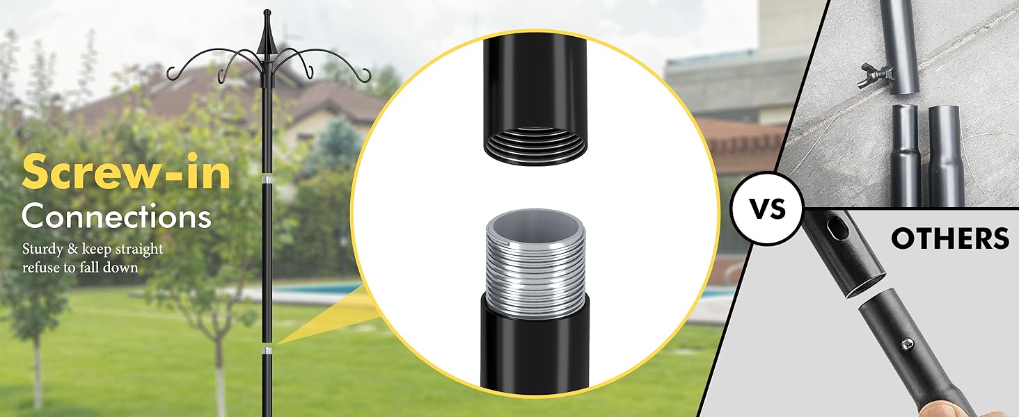 Bird Feeders Hanging Station