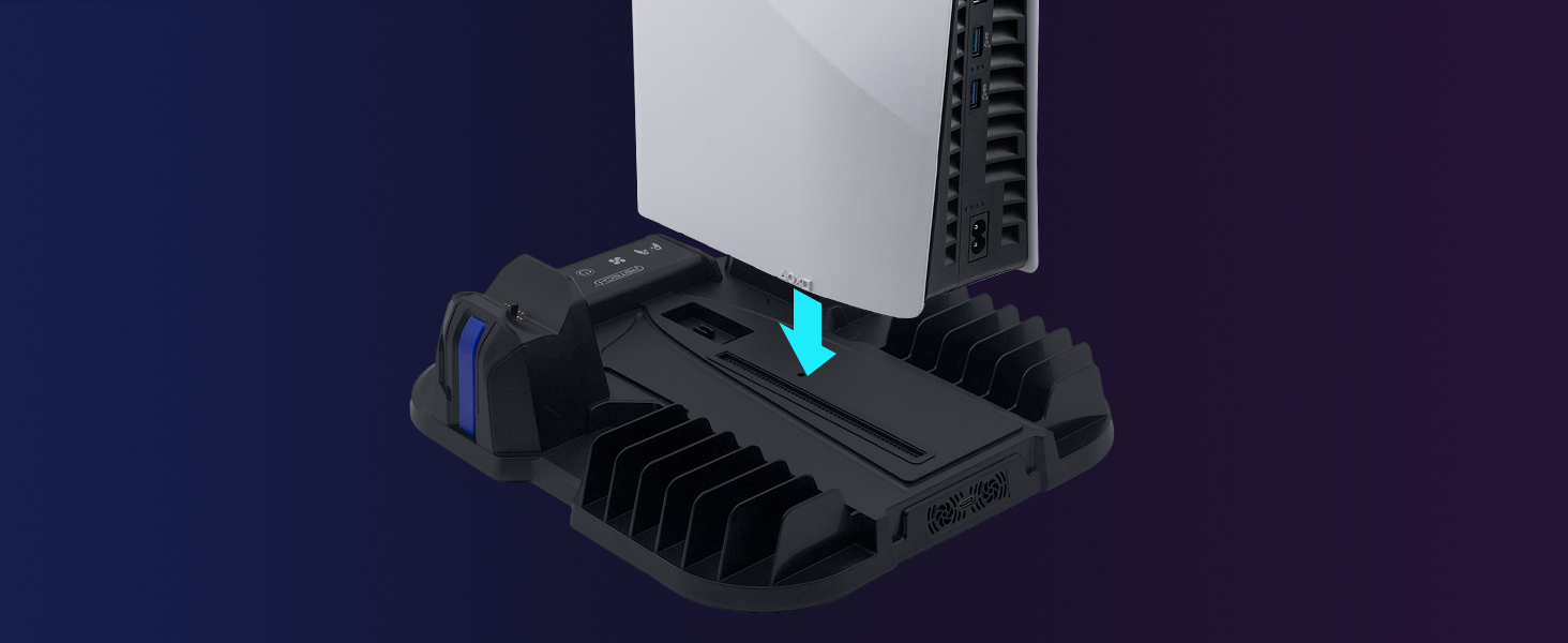 Cooling Charging Stand for NEW PS5 Slim