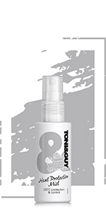 Toni&Guy Heat Protection Mist 75 ml provides 230°C Heat Protection & Control, for all hair types